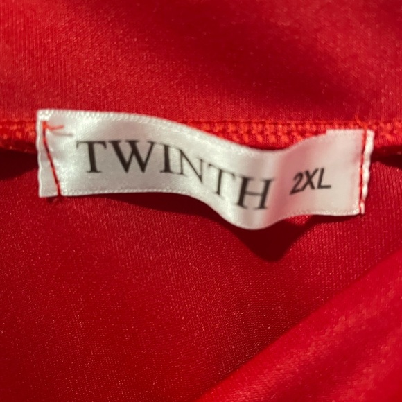 Red Pencil Skirt - Picture 3 of 3